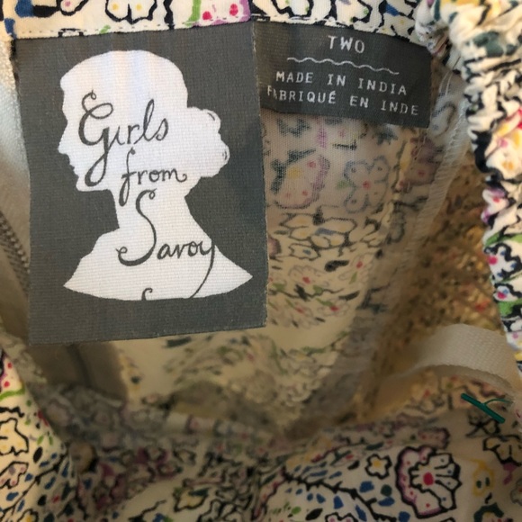 Anthropologie Girl From Savoy Party Dress - Picture 7 of 7